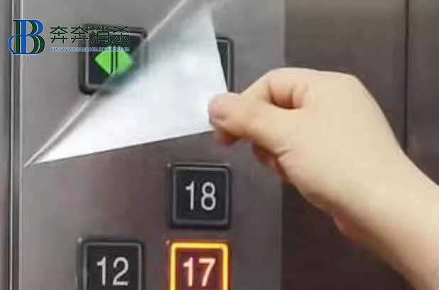电梯按钮上贴膜是否能预防交叉感染